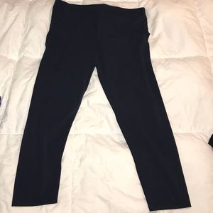 NAVY The Limited cropped legging
